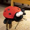Plush Bee Ladybird Toy Insect Stuffed Doll Kids Gift Home Decoration Bedroom