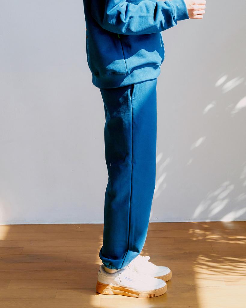 MARJI HOUSE Vintage Logo Sweat Pants Blue