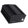 48V Phantom Power Supply with Adapter Aluminum Alloy Condenser Microphone Phantom Power Supply Box