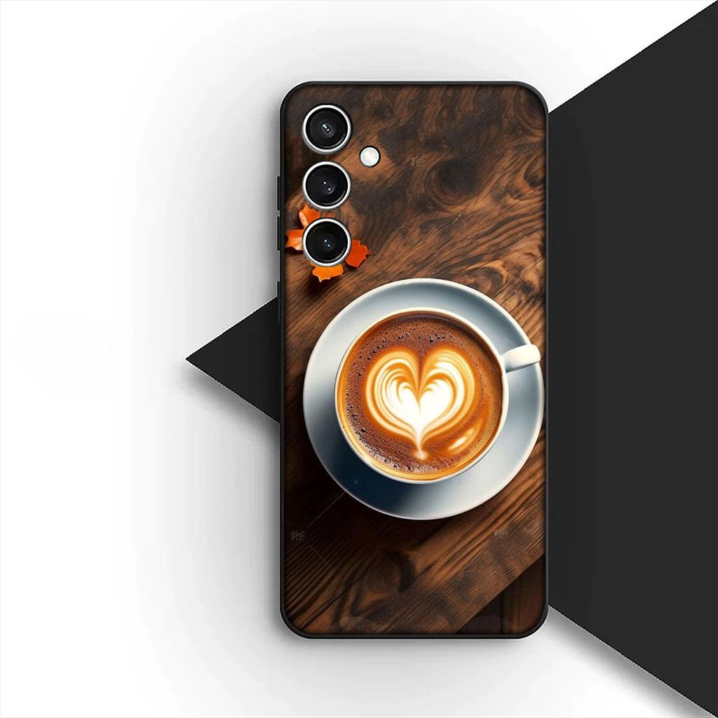 Cover for Samsung Galaxy S10 S8 S9 Plus A33 A34 A31 70 A71 A72 Note 20 9 8 S10E Casing Phone Case OK But First Coffee Book