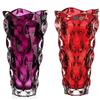 Large Size Luxury Crystal Glass Vase Creative Flower Arrangement European Sle Home Living Room Decoration Bottle