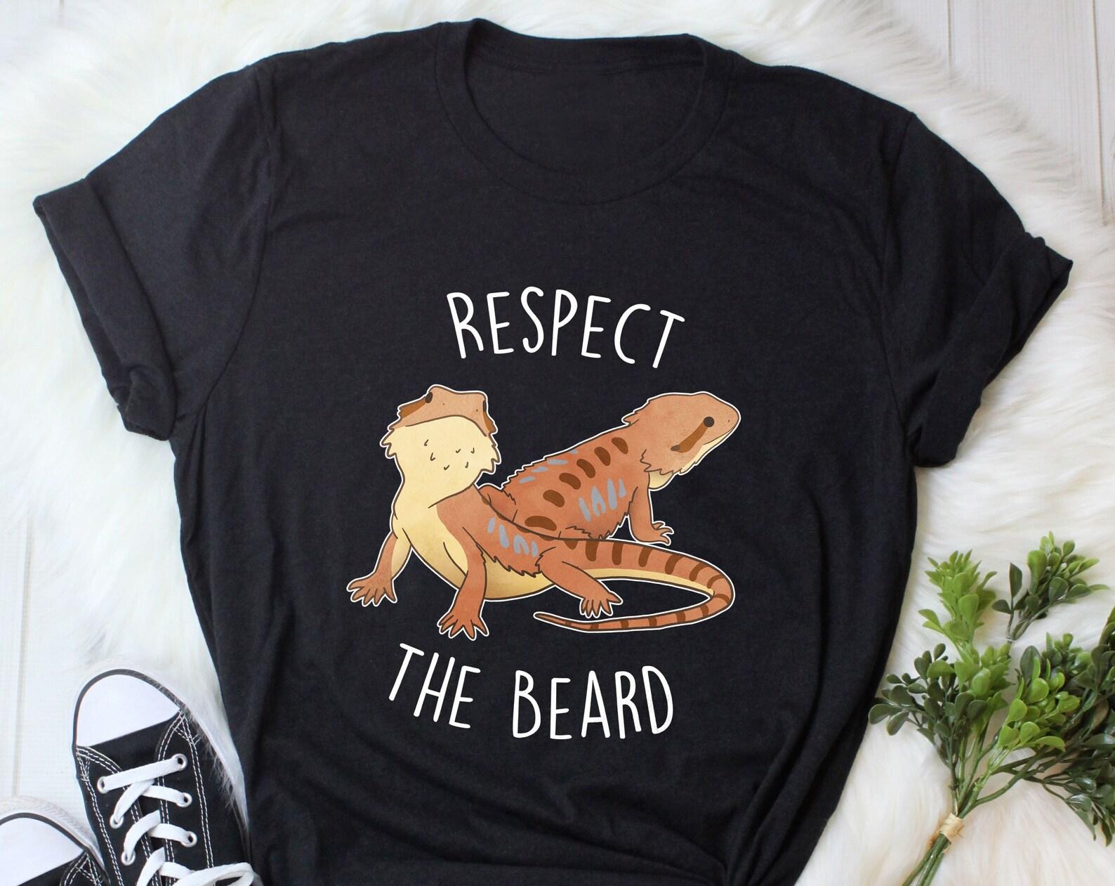 Bearded Dragon Shirt, , Tshirt, Pet Reptile Lover Gift, Funny Lizard T-Shirt, Cute Bearded Dragon Tee Beardie Mom Dad Herpetologist 100