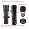 Camera MF Super Telephoto Zoom Lens F/8.3-16 420-800mm T Mount with 1/4 Thread for Canon Nikon Sony Fujifilm Olympus Cameras