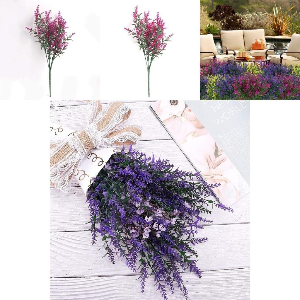 Beautiful Artificial Flowers Plastic Fake Outdoor Garden Plant Uv Resistant Home Decor For Elegant Ambiance