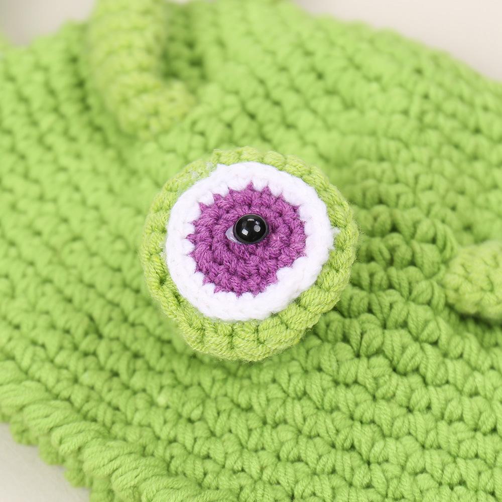 Autumn and Winter New Cartoon Funny Hand-woven Knitted Party Dance Cos Personalized Warm Wool Hat