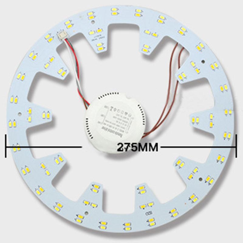 Ring-shaped Led Ceiling Light 5730 Lamp Bead Magnet No Noise Illuminating Plate Retrofit Lamp Board
