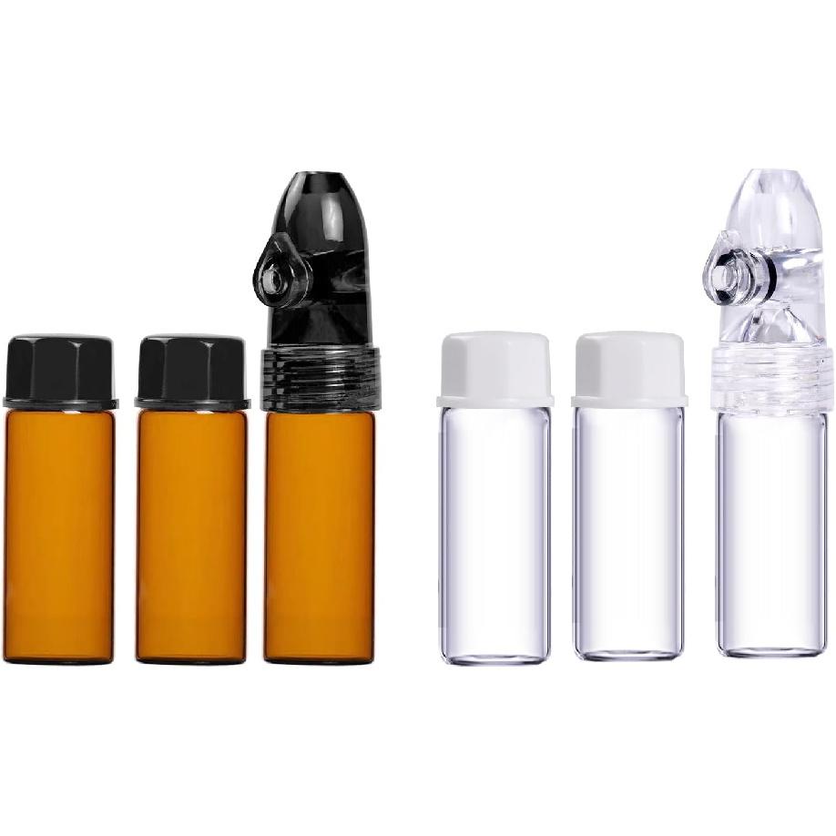 Portable Glass Ieak-proof Decorative Bottle Upgrade Combination (6 Pack)