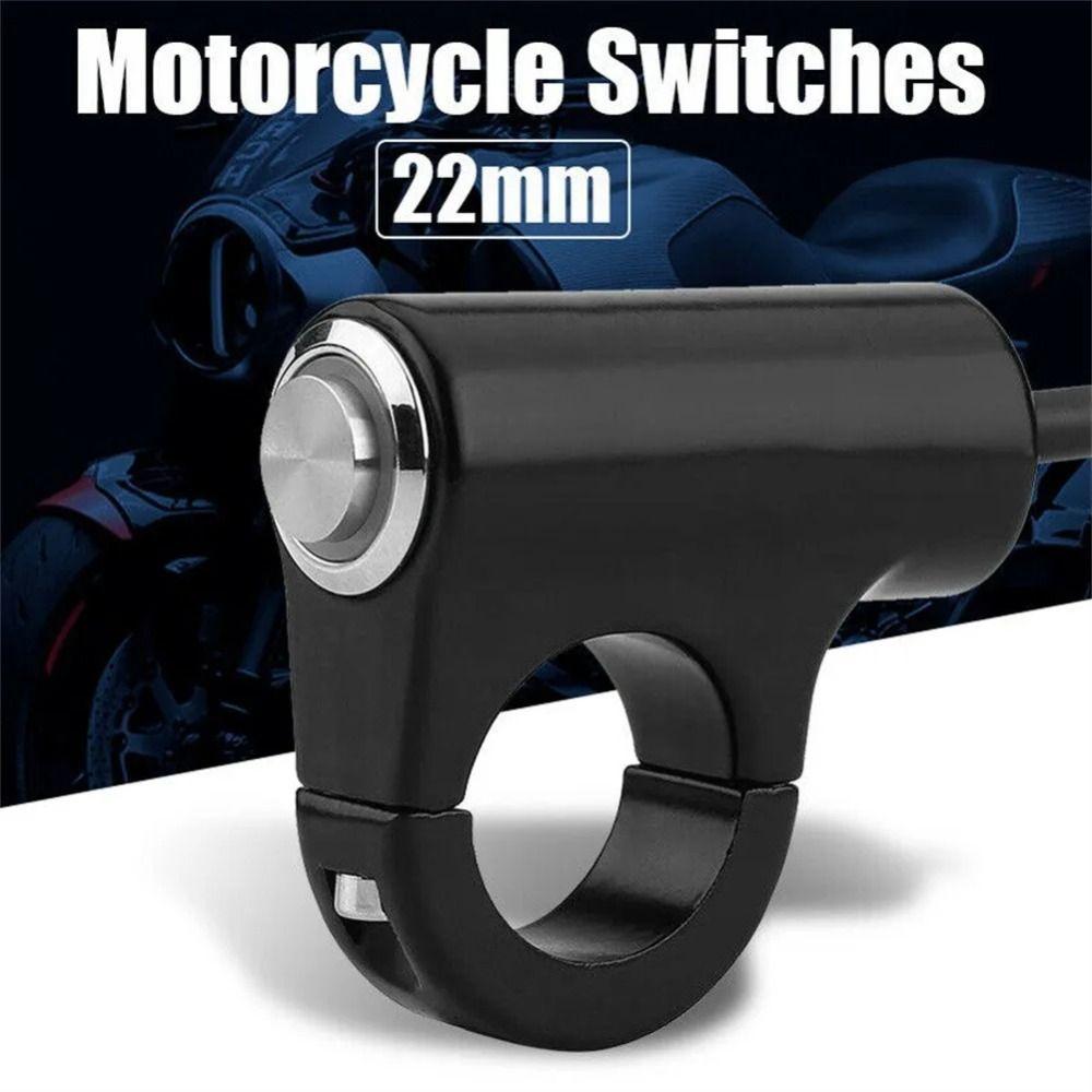 DC 12V Motorcycle Handlebar Switch ON/OFF Light Push Button  Universal Applicationsories