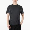 Under Armour Logo Pattern Training Loose Fit Crew Neck T-Shirt Men Tops Black 1356785-001