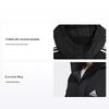 Long Parka Outdoor Thickened Hooded Down Jacket Winter Men Outerwear Black EH3993