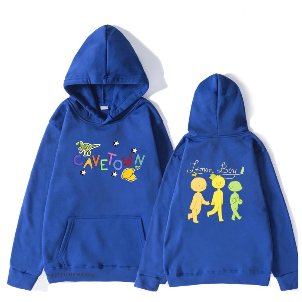 Hudební zpěvák Mikina Cavetown Lemon Boy Mikina s kapucí Dámská Kawaii Pulovry Módní Oblečení s dlouhým rukávem Topy