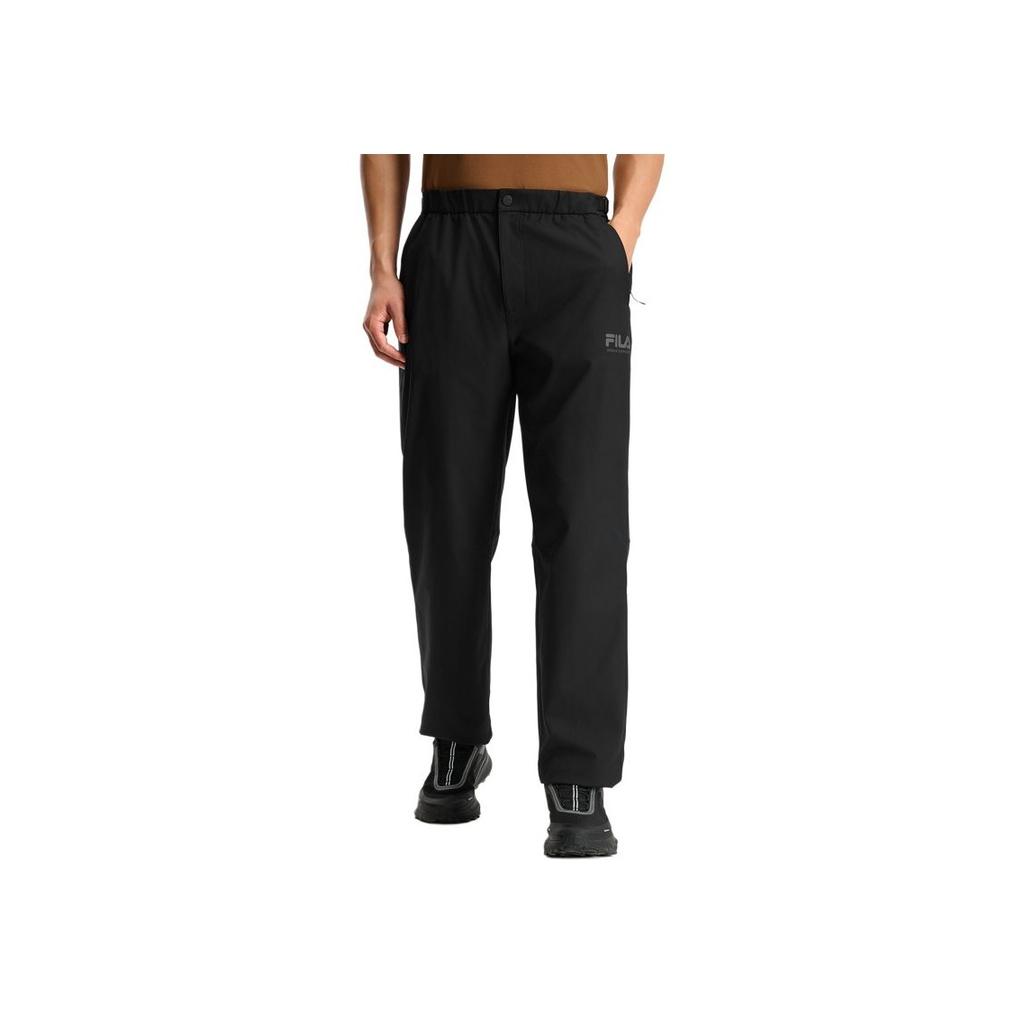FILA Urban Explore Series Comfortable Soft Classic Versatile Sports Pants Men bottoms A11M538805F-BK