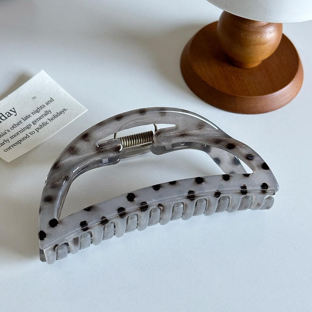 Eleganckie Koreńskie Duże Kropki Spinka do Włosów z Szykowanym Modnym Wzorem Dla Kobiet