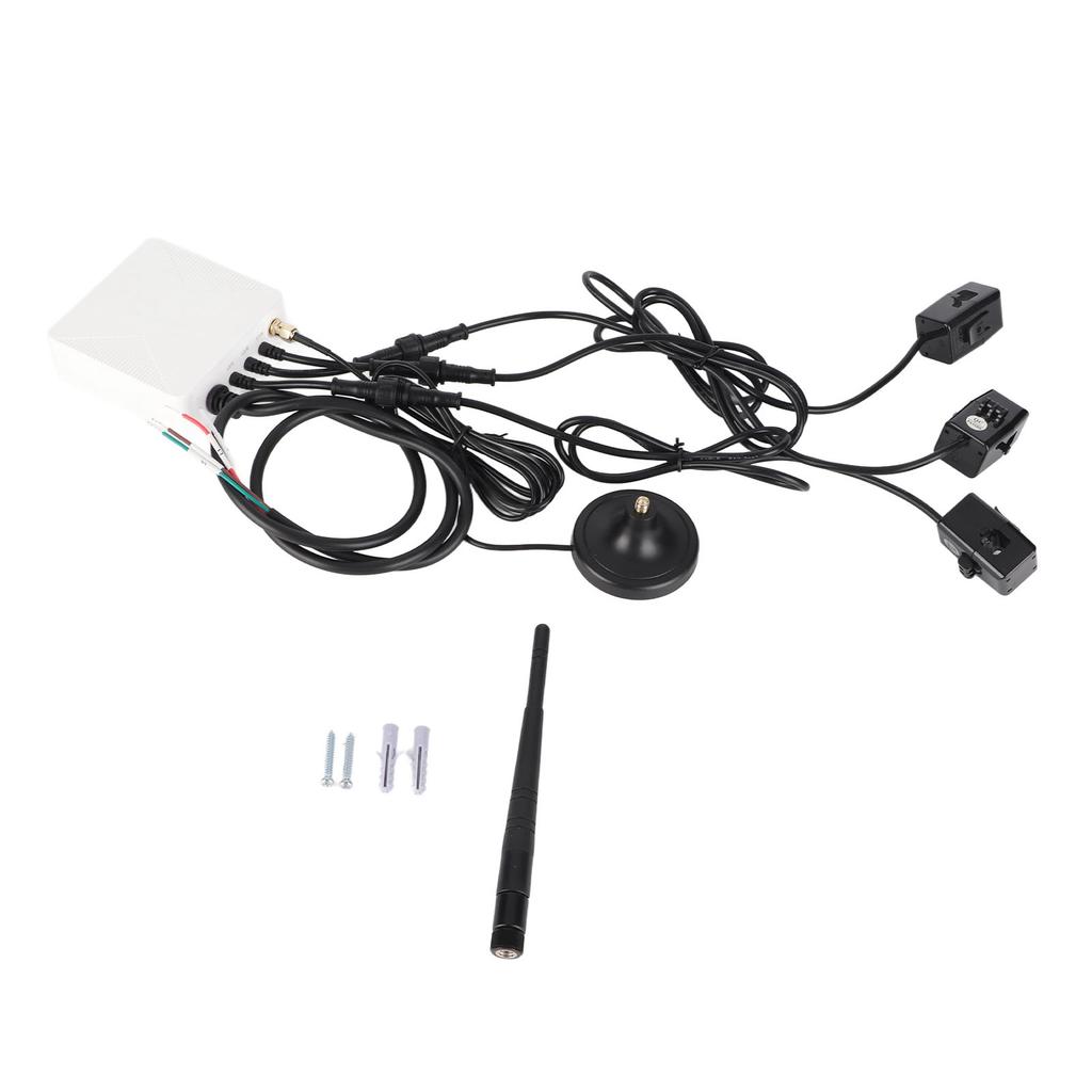 Medidor de Energia Trifásico 4 Fios para ZigBee Medidor Inteligente de Pinça Transformador de Corrente Eletricidade Doméstica