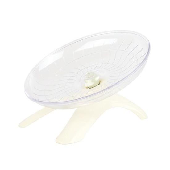 Hamster Wheel Flying Saucer Toy Silent Exercise Wheel Running Wheel for Dwarf Hamsters Gerbils Mice Other Small Pets