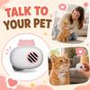 Interactive Pet Communication for Dogs and Cats with Sound Recording and Playback