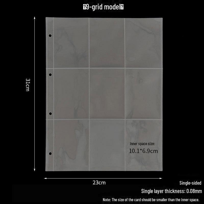 Livro de coleção de moedas e selos Fire Paint com 15 páginas de recarga de folhas soltas para selos e emblemas
