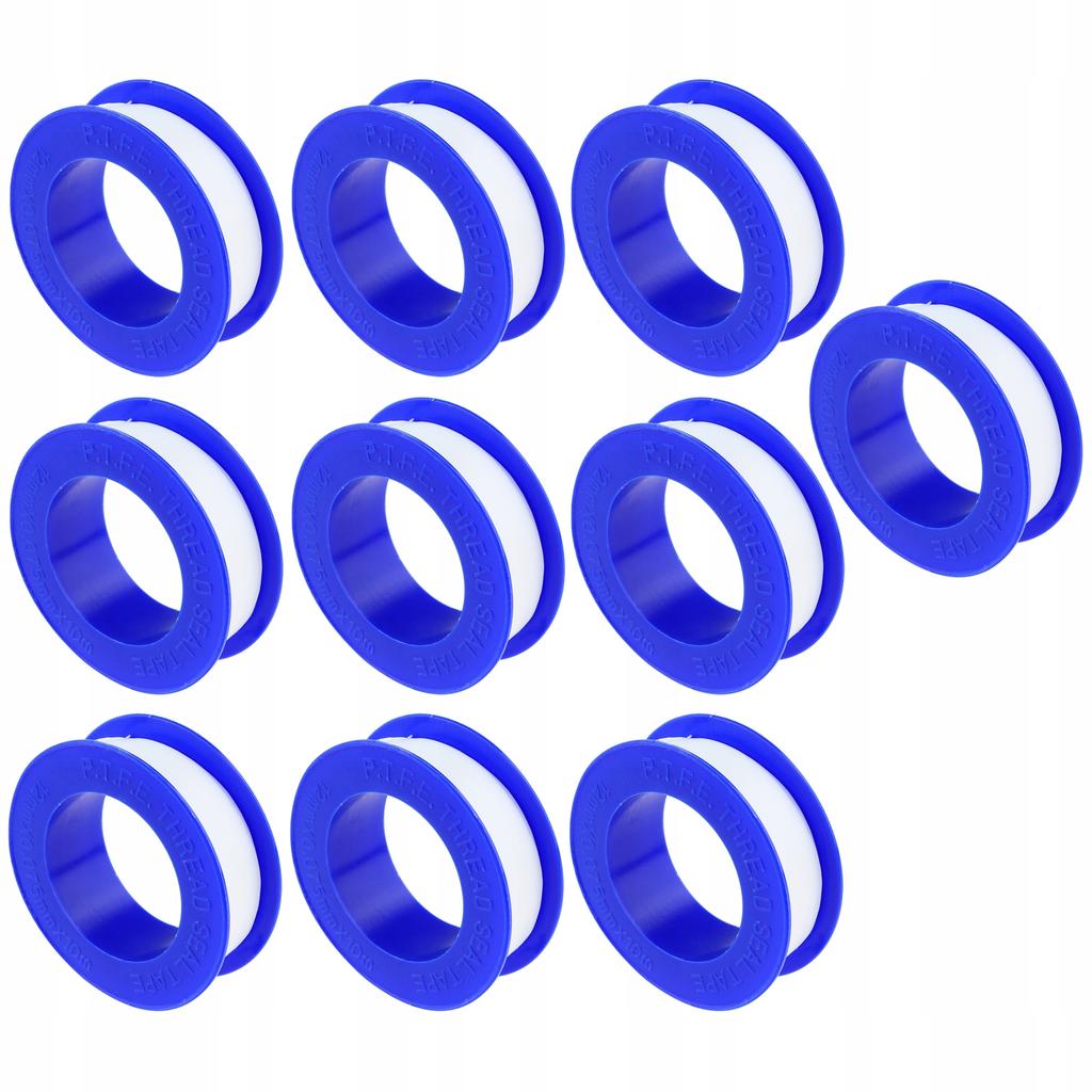 Taśma teflonowa uszczelniająca 12mm x 0.75mm / 10m