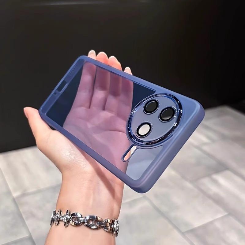 Применимо к чехлу для мобильного телефона Redmi K80 гальванизированная рамка для пленки на объектив Xiaomi 17Pro Max 15 всесторонний противоударный защитный чехол