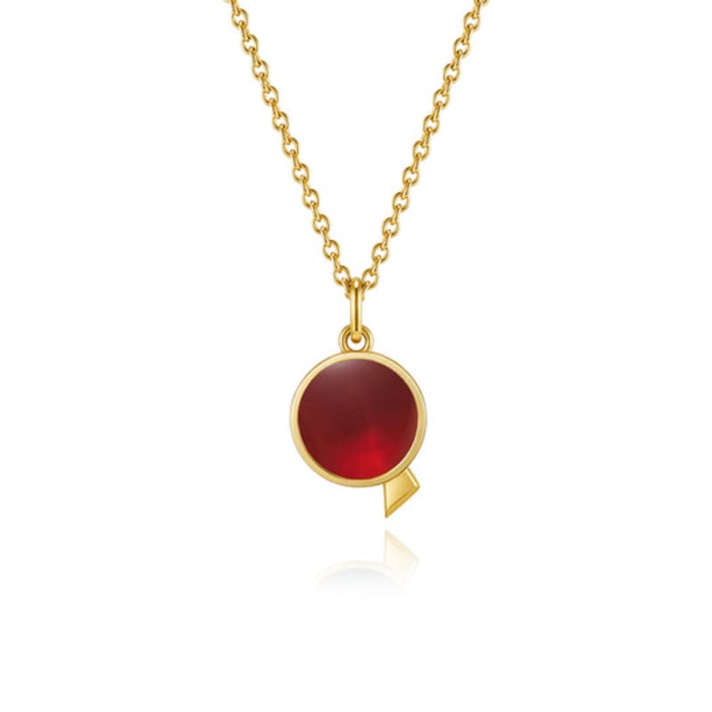 

hyeres-lor Penidor Silver (Y) Flat Necklace Jamano HL1N3A120Y9500 FREE