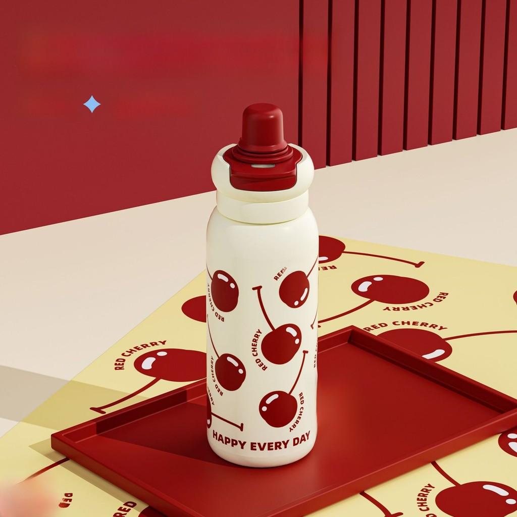 Cute Pink Bunny Ceramic Travel Mug With 316 Stainless Steel Inner For Office And Outdoor Use