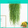 Salix Babylonica Faux Plant Wall Hanging Indoor Decor With Plastic Foliage For Home And Photography