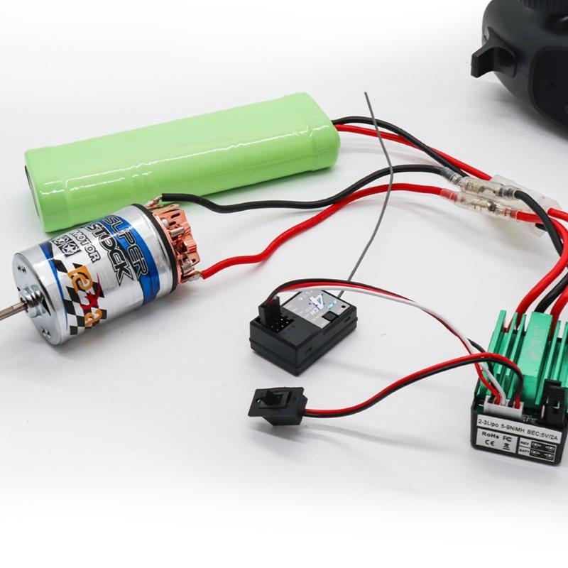 Remote Control Car Accessories Brushed Motor High Speed Waterproof Motor for 1/10 1/12 1/14 Offroad Car Toy