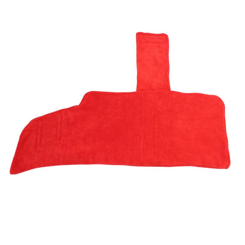 

Pet bath towel Microfiber dog bathrobe absorbent cat towel pet supplies s size красный