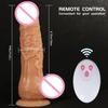 Remote Control Telescopic Rotation Dildo Vibrator for Women Masturbator Suction Cup Big Dick Female Realistic Penis Sex Toys