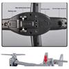 Diecast Alloy Simulated Osprey Transporter Fighter Aircraft Aviation Model Military Transport Aircraft Kid Toy Collect Ornament