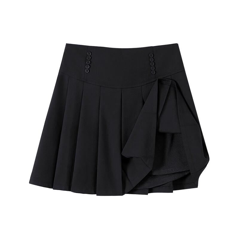 Women s High-Waisted A-line Pleated Skirt S