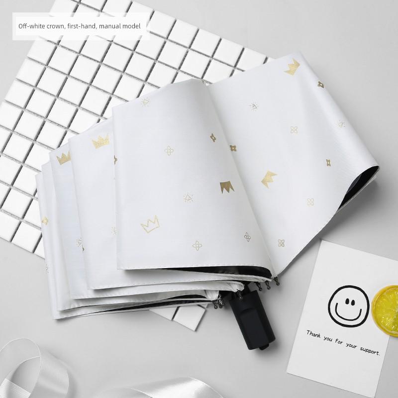 Fully Automatic Folding Umbrella for Women and Men, Small and Stylish Sunshade Umbrella, Dual-Purpose Sun Protection and Uv Protection Umbrella