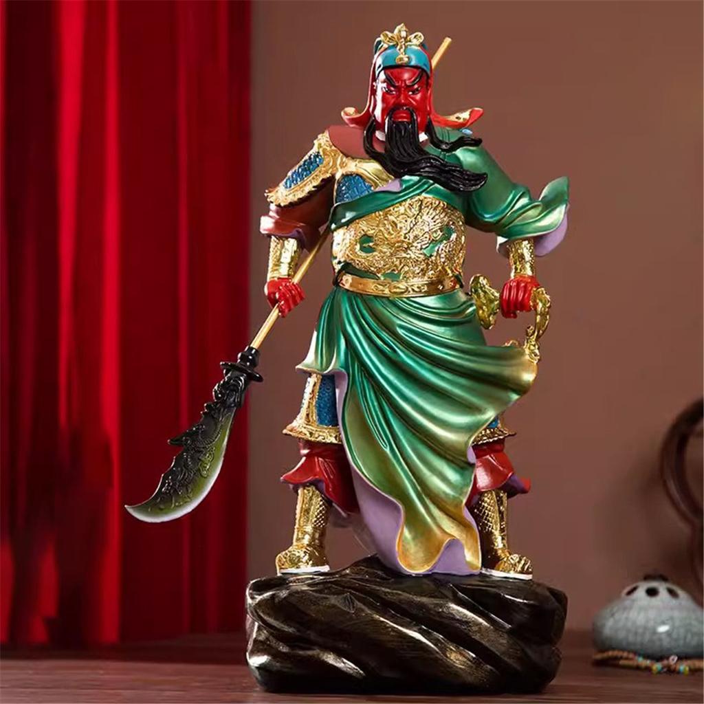 Figurka Bóstwa Buddyjskiego do Wystroju Domu, Bóg Bogactwa, Statua Guan Yu, Dominujący Ornament Buddy, Buddyzm
