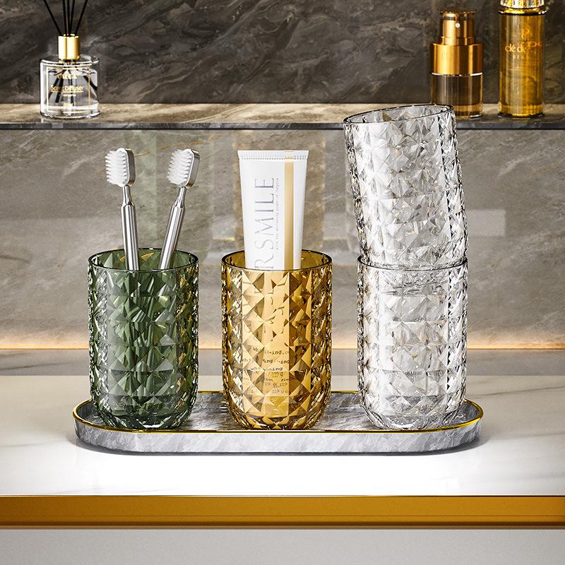 Luxury Portable Travel Toothbrush Cup - Large Size for Students and Home Use