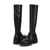 Barbara Basic Chunky Mold Long Boots 5.5cm Bbf854bk