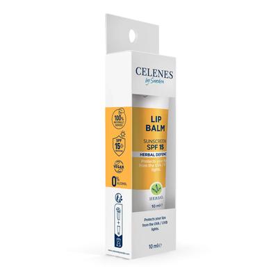 Sunscreen Lip Balm SPF 15 Celenes 10 Ml
