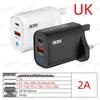 TYPE-C & USB Multi-Port Charger, QC12W Fast Charge, PD30W Mobile Charger, Full Protocol Support