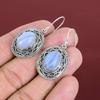Blue Lace Agate Earrings Original Gemstone Earring Handmade Decent Jewelry 925 Sterling Silver Earrings Vintage Design Earring Gifts For Her