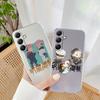 Anime Cartoon Wzór Miękki Przezroczysty Silikonowy Etui Do Samsung A55 M35 S24 Xiaomi Redmi Note 13 Poco C65 iPhone Aparat Wstrząsoodporny Ochronny Pokrowiec