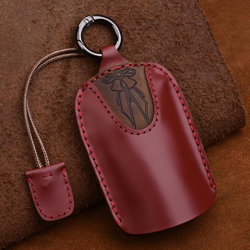 Echtes Leder Schlüsselbörse Tasche Business Männer Autoschlüssel Etui Halter Männlich Schlüsselanhänger Schlüssel Organizer Hausmeister