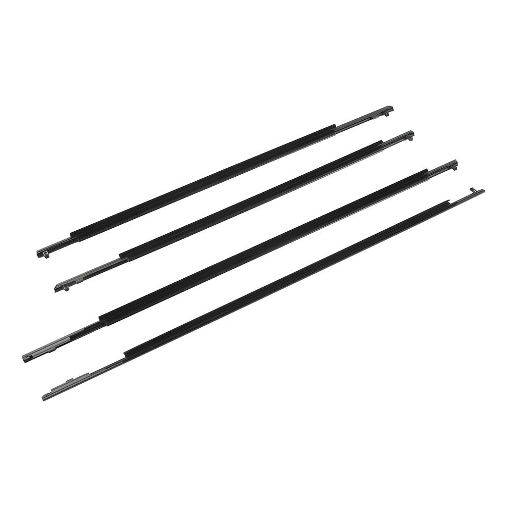 4PCS Car Window Molding Trim 75710?47010 Front Rear Door Window Seal Belt Replacement for Prius