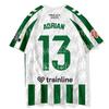 2026 Maglia da Calcio a Strisce Verdi e Bianche da Uomo Manica Corta Asciugatura Rapida Maglietta da Calcio Traspirante T-shirt Sportiva Uniforme da Allenamento di Squadra