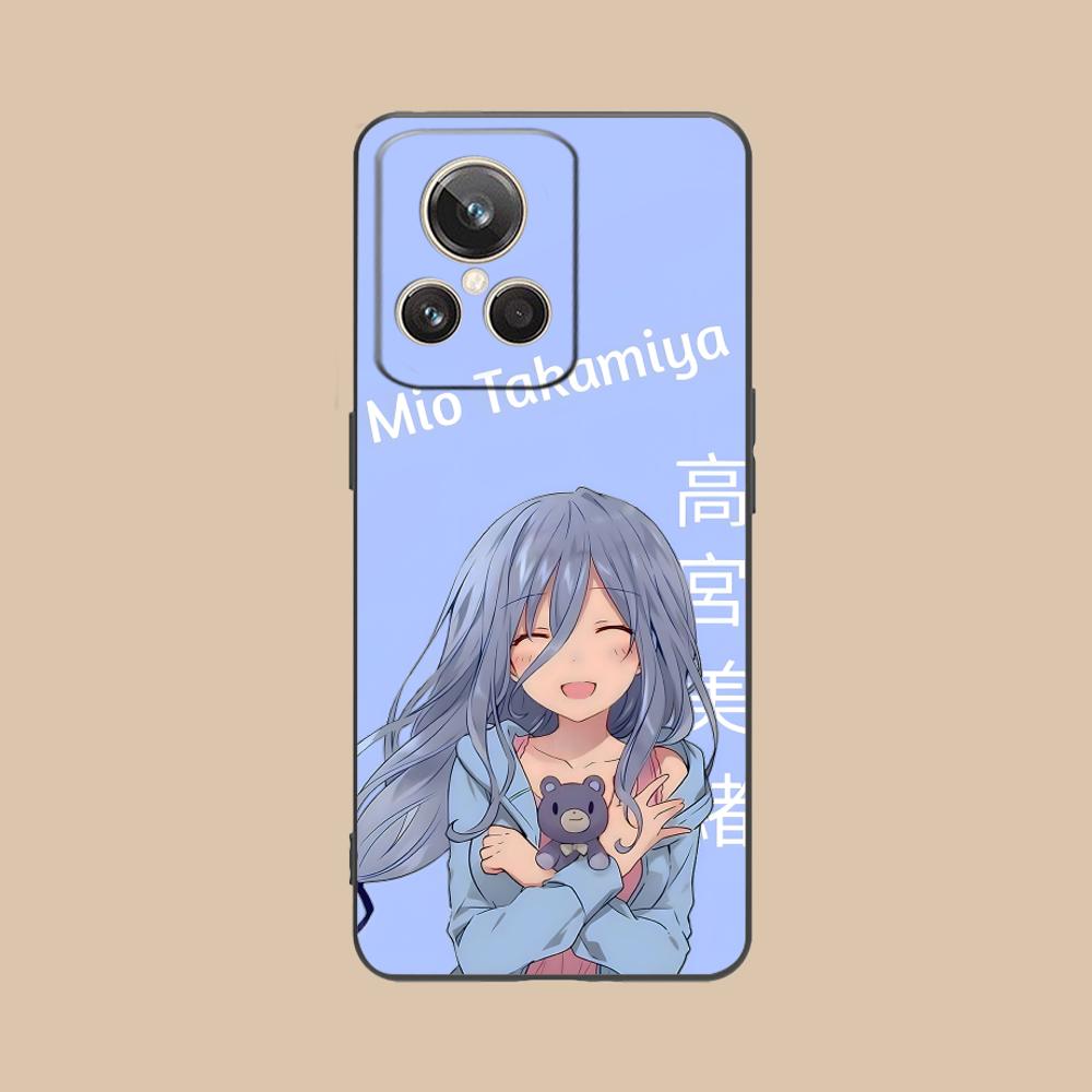 Date a Live Mio Takamiya Matte TPU Mobile Phone Case for Realme 15 14 13 12 11 10 9 Pro Plus T i Lite 5G Colorful Printing Cover