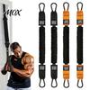 Home Gym Trainingsuitrusting 2/3 Stuks Pull-Up Hulpbands, 75 Lbs Verstelbare Weerstandsband, Heavy Duty Hulp met Voet/Knie Steunband