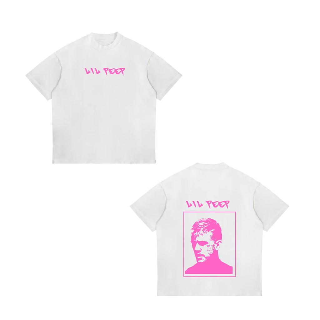 Rapper Lil Peep Hell Boy Graphic TShirt Unisexs Cool Hip Hop Fashion TShirts Unisex Women Cotton Oversized Tee Shirt Streetwear