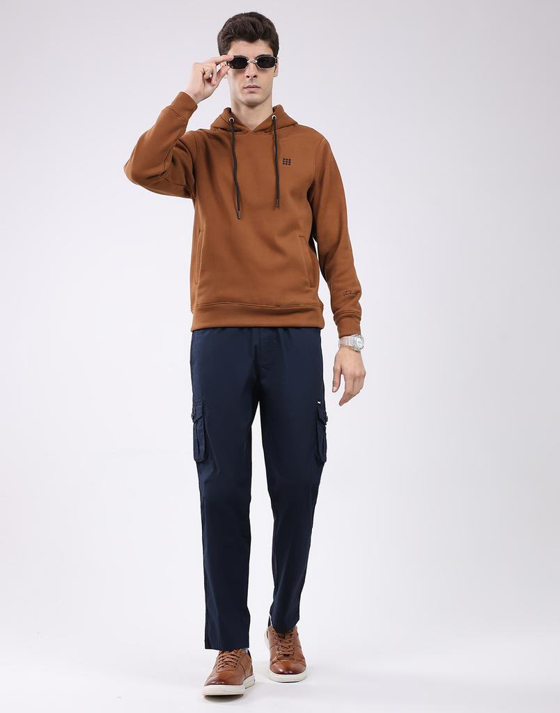 Rock it Men's Hooded Neck Full Sleeve Sweatshirt