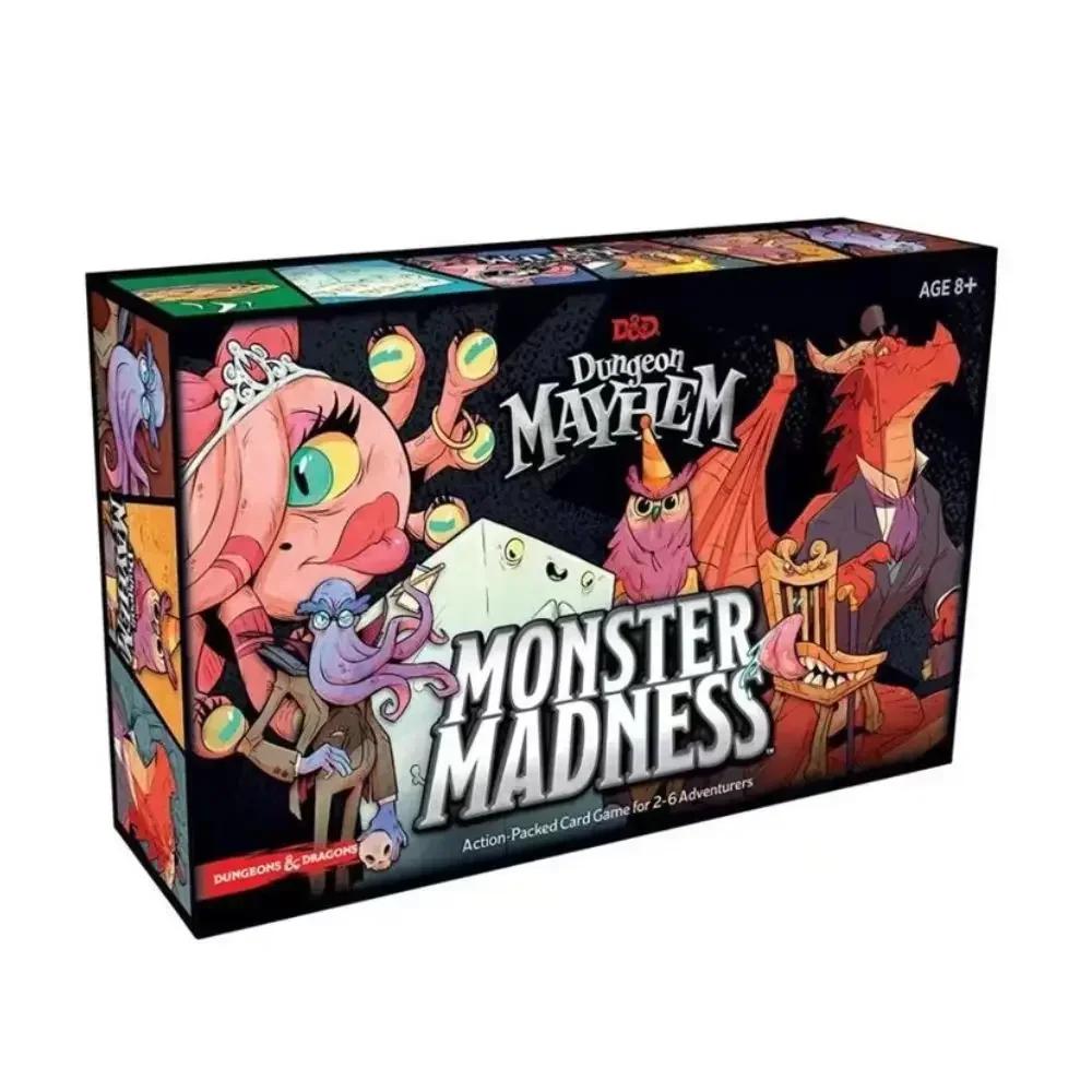 

Baldur s Gate Dungeon Mayhem Настільні ігри Monster Madness Card Англійська версія Дитяча іграшка Подарунок