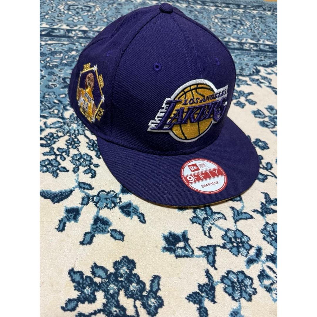 Used New Era Kobe Bryant retirement commemorative model Lakers New Era
