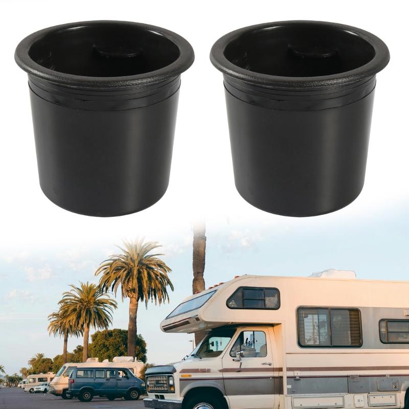 Beverage Holder for Vehicles and Marine Use with Quick Drain System To Avoid Water Accumulation Sturdy Construction for Longevity