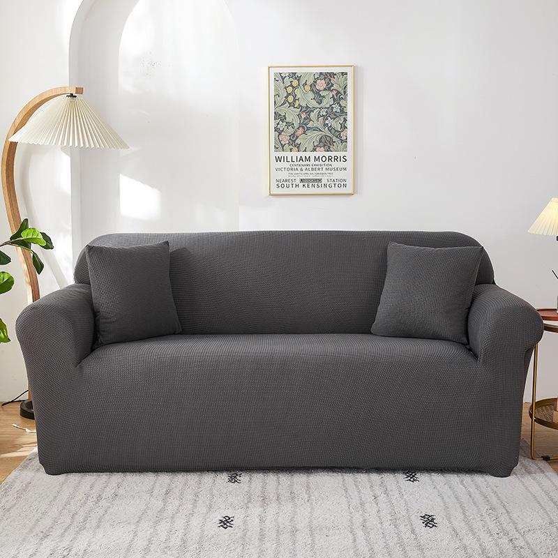 Žakárový potah na pohovku Elastické nastavitelné potahy na pohovku do obývacího pokoje Funda Sofa Potah na křeslo Pohovka Domov 1/2/3/4místný